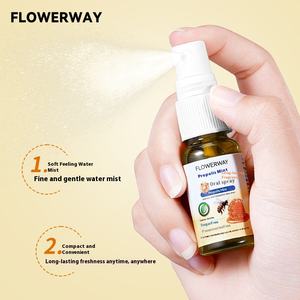 Flowerway <span class=keywords><strong>Propolis</strong></span> Mint <span class=keywords><strong>Spray</strong></span> Oral Haleine Fraîche Longue Durée avec Brume d'Eau Douce pour Soulager la Mauvaise Haleine - Product Image 4