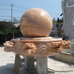 <span class=keywords><strong>Boule</strong></span> rotative de <span class=keywords><strong>fontaine</strong></span> de granit de pierre naturelle <span class=keywords><strong>avec</strong></span> la sphère flottante noire de marbre de carte - Product Image 6