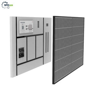 <span class=keywords><strong>Kit</strong></span> de système d'énergie <span class=keywords><strong>solaire</strong></span> pour balcon DIY avec <span class=keywords><strong>micro</strong></span>-<span class=keywords><strong>onduleur</strong></span> <span class=keywords><strong>3kW</strong></span>, contrôleur MPPT, panneau en silicium monocristallin, indice de protection IP67, WiFi/2.4G, garantie 8 ans - Product Image 2