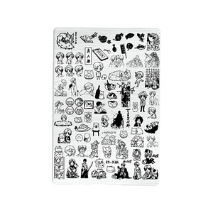 แผ่นปั๊มลายเล็บ แผ่นเหล็กสำหรับพิมพ์ลายเล็บ แม่แบบถ่ายโอนลายเล็บ อุปกรณ์ถ่ายโอนลายเล็บแบบดั้งเดิมสำหรับผู้เริ่มต้น - Product Image 5