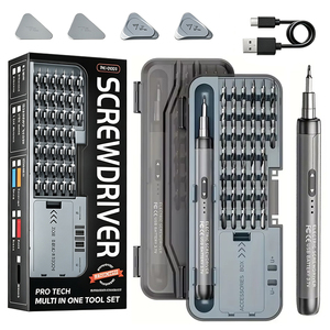 Kit de Destornilladores 46 en 1 con Carga Tipo C y Puntas de Reparación para Teléfonos, Laptops, Relojes y Cámaras - Product Image 1