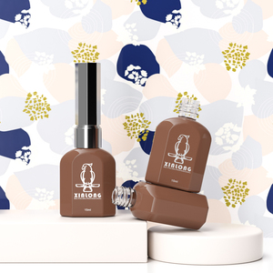 Esmalte de Uñas en Gel, Botella de Vidrio con Tapa y Pincel, Acabado Mate - Product Image 2