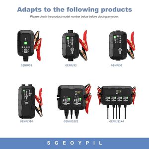 Câble de connexion de puissance moteur X-Connect, accessoire d'extension pour batterie intelligente Genius, 3 m, conducteur en laiton, PVC, indice de protection IP67, usage industriel - Product Image 3