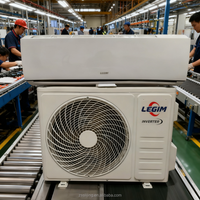 Climatiseur mural split LEGIM 9000-24000 BTU avec contrôle intelligent Wi-Fi et fonctions d'économie d'énergie contrôlées par application pour voiture
