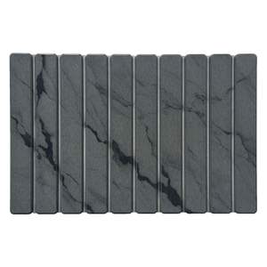 Tapete Absorbente de Piedra para Baño de Secado Rápido, Plegable y Antideslizante, Alfombra Grande de Piedra para Piso de Baño y Cocina, Escurridor de Platos para Cocina - Product Image 4