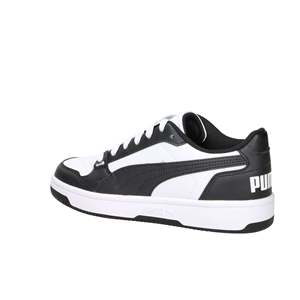 Sneakers Puma per Bambini e Ragazzi, Bianche e Nere, Stile Basket - Product Image 3