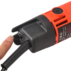 Amoladora angular portátil de grado industrial/DIY, fabricada en China, con enchufe, certificación CE, 11000 RPM, con interruptor trasero para pulido - Product Image 5