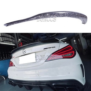 For W117 C117 PSM Style Carbon Fiber Rear Spoiler Trunk Wing 2013-2019 Forged Carbon Fiber - Product Image 1