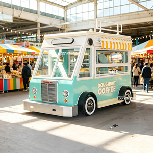 ZOWN Camion de restauration électrique de style populaire, cuisine mobile de luxe et tendance, remorque de traiteur, camionnette à café et à glaces, personnalisable - Product Image 1