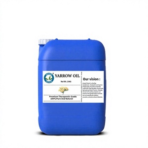 ISO Certified Yarrow Essential Oil 2 KG Natural Steam Distilled Floral Oil - For Skincare & Personal Care Products Formulations - Product Image 3