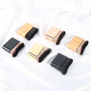 Brocha Corporal Ulikeke, Brochas de Maquillaje Ecológicas con Mangos de Bambú Natural, Cerdas Sintéticas Ultra Suaves, Brocha Kabuki Corporal - Product Image 1