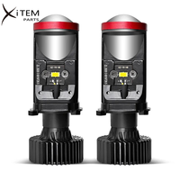 Ampoules de phare LED super lumineuses Y8 lentille de projecteur H4 pour voiture moto 6000K Y6 Y7 Y1 Y10 éclairage automatique