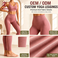 Pantalon de yoga OEM fitness taille haute, longueur cheville, extensible dans quatre directions, anti-transpiration, respirant, léger, séchage rapide, en Spandex/Nylon
