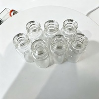 Flacons cylindriques en verre transparent stérilisés vides de 5 ml pour produits pharmaceutiques, avec bouchons en caoutchouc pour diffuseurs à bâtonnets, étiquettes d'origine ZHEJIANG