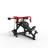 Machine de musculation commerciale à charge libre pour press incliné croisé, équipement de fitness pour l'entraînement de la partie supérieure du torse