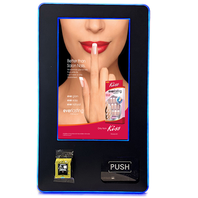 Large Vending Machine with 32 Inch Touchscreen 120 Capacity ADA Compliant SDK Function Floor Standing Unit for Mall
