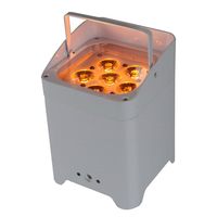 Offre Spéciale : Ensemble Exquis de Projecteurs LED Beam 6*18W RGBWAUV 6-en-1 avec Télécommande APP Smartbat, IP33, Batterie, Sans Fil 2.4G pour Scène de Mariage
