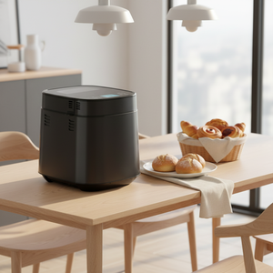 Máquina para Hacer Pan SOHEF Pro con Báscula Precisa y Dispensadores Dobles para Masa Artesanal Francesa y Sin Gluten, 3 Ajustes <span class=keywords><strong>de</strong></span> Grosor <span class=keywords><strong>de</strong></span> <span class=keywords><strong>la</strong></span> Corteza, Motor <span class=keywords><strong>de</strong></span> Corriente Continua <span class=keywords><strong>de</strong></span> 700W - Product Image 1