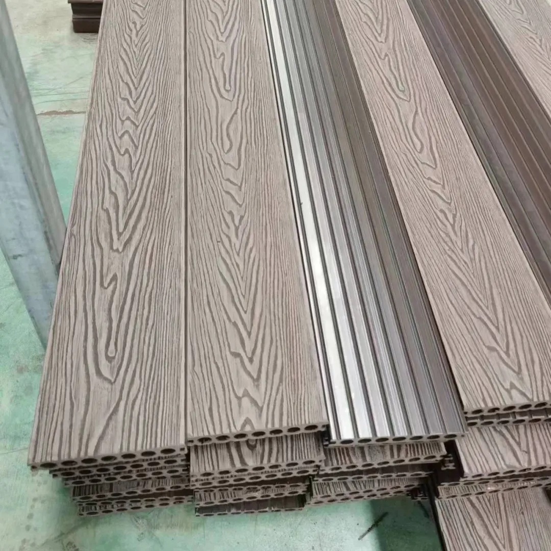 Baijin Exterieur Dek Plank Barstbestendig Outdoor Wpc Vloer Hout Composiet Co Extrusie Wpc Dek