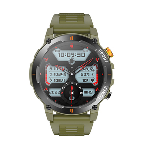 Reloj deportivo HKSF J300 para exteriores con llamadas por Bluetooth, pantalla HD de 1.52 pulgadas, monitor de frecuencia cardíaca, oxígeno en sangre, salud femenina, llamadas por Bluetooth de modo dual, linterna. - Product Image 6