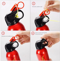 Alarme de feu pour voiture, mini extrudeuse de feu, 500ml, 650ml, 1000ml, OEM, approuvé CE