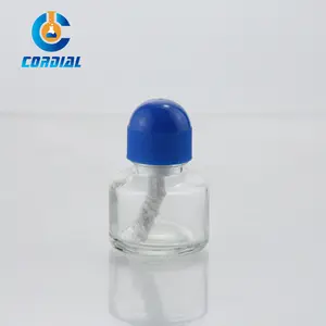 1381 CORDIAL Lab 25mlガラスアルコールバーナースピリットランププラスチック付き