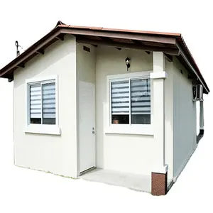 Commercial prefabricated cement panel bungalow durable modular prefab house for Africa