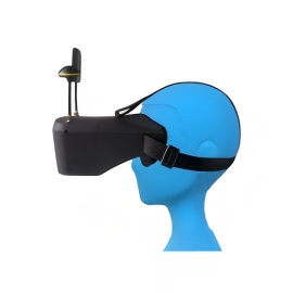 LS800D 5.8G 40CH FPV Goggles 5Inch UAV glasses Similar Functions EV800D Video Headset DVR FPV Goggles - Product Image 5