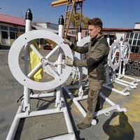 Foreuse à moteur diesel Teng Da KQZ90, rotative à 360°, diamètre de forage 65-30 mm, profondeur 20-60 m, portable pour utilisation dans les tunnels et mines
