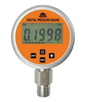 Manomètre numérique BENXU 70MPa G1/4 0,5%FS 4 affichages LCD, boîtier métallique, alimenté par batterie, pour huile hydraulique, air, eau