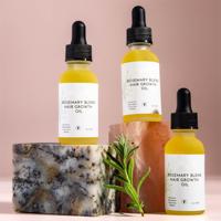 Huile de romarin naturelle de marque privée Sérum bio pour la croissance des cheveux contre la chute des cheveux Huile de romarin Produits pour la croissance des cheveux