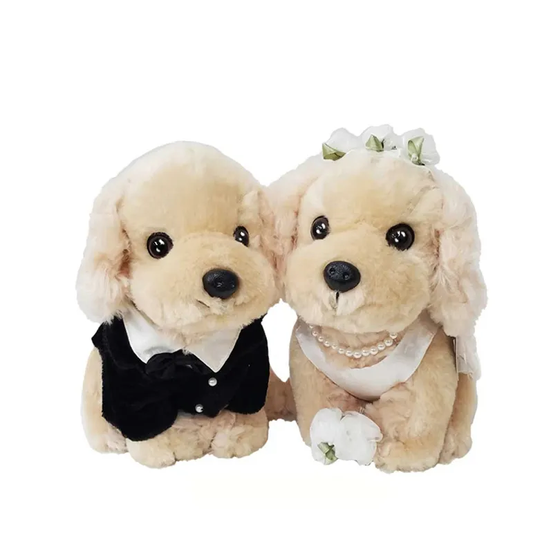 Car soft plush doll wedding decoration panda toy by Japanese designers