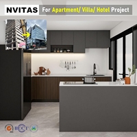 Programa de Fábrica de Gabinetes de Cocina para Constructores de Apartamentos que Requieren Producción en Grandes Volúmenes
