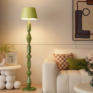 Lampadaire de jardin de luxe nordique, style calebasse danoise, protection oculaire pour enfants, idéal pour les diffusions en direct et la décoration de fond - Product Image 3