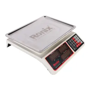 Ronix RH-9606 Lb/Kg/Oz Conversion for Retail Meat Fruit Produce Lab Scale 5000gx0.01g High Precision Electronic Scale