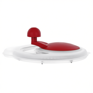 Essoreuse à salade Westmark Fortuna rouge en plastique avec couvercle pour usage en cuisine - Product Image 2