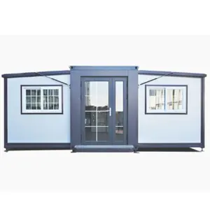 XH Ready Made 40Ft 20Ft Shipping Prefab Container Expandable House For Sale Light Steel Folding