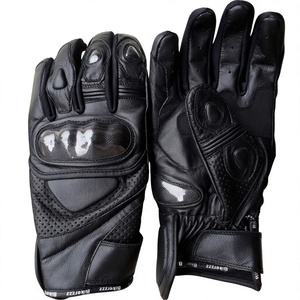 High Quality Keven Impex Cow Hide Polyurethane Racing Hand Grips Waterproof Short <b>Motorbike</b> Gloves NEW 2016 <b>Model</b> Breathable USA - Product Image 1