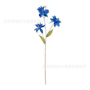 ช่อดอกลิลลี่ประดิษฐ์จากผ้าไหม สำหรับตกแต่งงานแต่งงาน ใช้ซ้ำได้ - Product Image 5