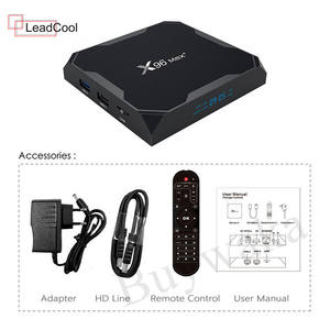 กล่องรับสัญญาณทีวีดิจิตอล New Leadcool X96 Max Plus ระบบ Android 9 ชิปประมวลผล Amlogic S905X3 Quad Core รองรับ HDR10+ ความละเอียด 4K หน่วยความจำ 4GB 32GB - Product Image 3