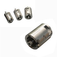 Outil de décapage de tuyaux Turbo 32 en aluminium durable, facile à utiliser avec une perceuse électrique