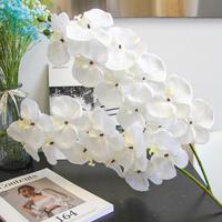 Orchidée Phalaenopsis Artificielle en Soie Écologique 69cm – Fleurs Décoratives Modernes pour Noël, la Rentrée Scolaire et la Fête des Mères