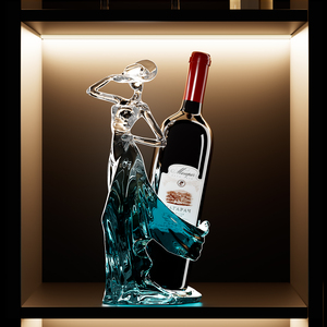 Porte-bouteilles de luxe Crystal Dancing Beauty, décoration pour salon et salle à manger - Product Image 3