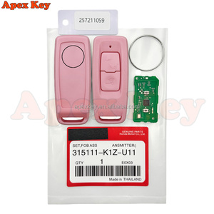 Clé intelligente de remplacement colorée K1Z/K1B en ABS avec 2 boutons pour PCX160 FORZA NSS350 2021-2023, puce ID47 433.92FSK - Product Image 6