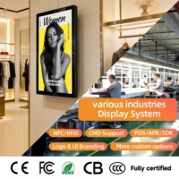 Letreros para Centros Comerciales con Antireflejo AR de 43 y 55 Pulgadas |   Pantalla de Pared 4K de Alto Contraste para Publicidad en Pasillos de Centros Comerciales