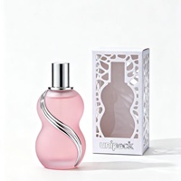 Parfum Wanita 50ml 100ml kualitas tinggi dengan Logo kustom semprotan tubuh Arab portabel tahan lama untuk penggunaan sehari-hari