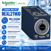 Relay Timer Schneider Electric REXL REXL2TMBD REXL2TMP7 REXL4TMBD REXL4TMP7 24V DC 230V AC 8 14 Pin Relay Penunda Waktu Dengan Soket
