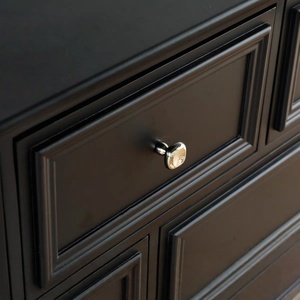 <strong>Vintage</strong>-style Zinc Alloy Electroplated Silver Minimalist Bow Shape <strong>Small</strong> Cabinet Door Handle French-style Wardrobe <strong>Drawer</strong> - Product Image 3