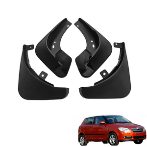 LUMA alta calidad Auto Mudflap Splash Guard plástico excelente calidad gran oferta para <span class=keywords><strong>Skoda</strong></span> <span class=keywords><strong>Fabia</strong></span> MK2 5J 2007-2011 guardabarros de coche - Product Image 1