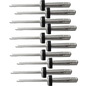 Remaches de aleación de aluminio, paquete de 10, para equipos de exterior, accesorios para barcos, instalación con tornillos - Product Image 3